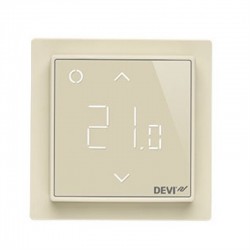 Терморегулятор DEVIreg™ Smart терморегулятор интеллектуальный с Wi-Fi, бежевый, 16А
