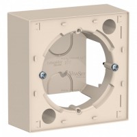 Коробка накладного монтажа Schneider Electric Atlasdesign, бежевый ATN000200