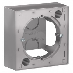 Коробка накладного монтажа Schneider Electric Atlasdesign, алюминий ATN000300