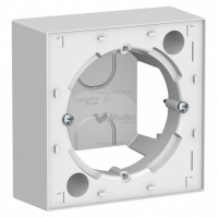 Коробка накладного монтажа Schneider Electric Atlasdesign, белый ATN000100