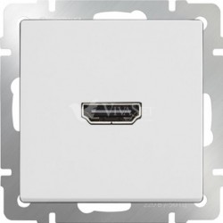 Розетка HDMI Werkel, белый