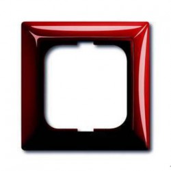 Рамка одинарная ABB Basic 55, красная 1725-0-1516
