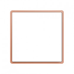 Декоративная вставка Basic 55, цвет абрикосовый 1726-0-0227