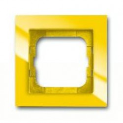 Рамка одинарная ABB Busch-axcent желтый глянцевый 1754-0-4334