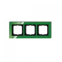 Рамка тройная ABB Busch-axcent зеленый глянцевый 1754-0-4339