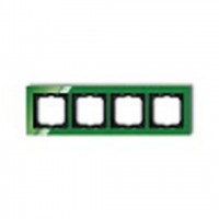 Рамка четверная ABB Busch-axcent зеленый глянцевый 1754-0-4350