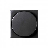 Светорегулятор с поворотной кнопкой 60-500Вт ZENIT (антрацит) N2260.2 AN