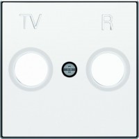 Розетка TV-R проходная ABB Sky, белый 8150.7 - 8550 BL