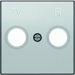 Розетка TV-R единственная ABB Sky, серебряный 8150 - 8550 PL