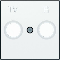 Розетка TV-R единственная ABB Sky, белый 8150 - 8550 BL