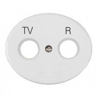 Розетка TV-R-SAT одиночная Tacto (Белый) 8151.3 - 5550 BL