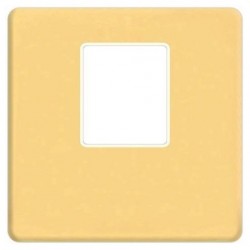 Аудиорозетка одинарная (красное золото) FD04317OR-A - FD-310ST - FD16-BAST