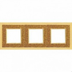 Crystal De Luxe Art Красное золото Рамка 3-я Real Gold FD01293OR
