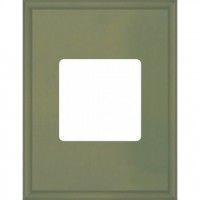 Рамка одинарная прямоугольная Fede Marco, оливковый металл FD01611GO