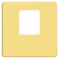 Аудиорозетка одинарная (светлое золото) FD04317OB-A - FD-310ST - FD16-BAST