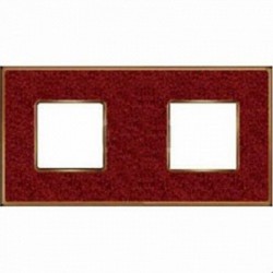 Рамка Vintage Corinto 2 поста (Pompei red - блестящее золото) FD01332PROB