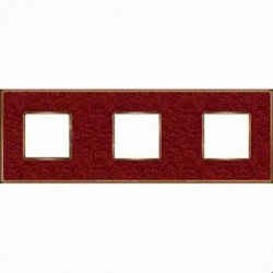 Рамка Vintage Corinto 3 поста (Pompei red - блестящее золото) FD01333PROB