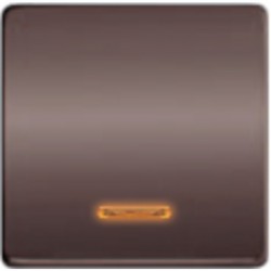 Выключатель одноклавишный с подсветкой 10А 250 V~ FD04312GR - FD21139-1 - FD16505 - FD16-BAST