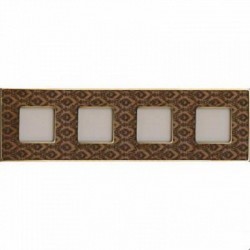 Рамка Vintage Tapestry 4 поста (Decorbrass - блестящее золото) FD01324DBOB