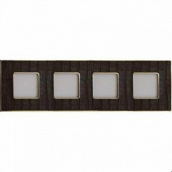 Рамка Vintage Tapestry 4 поста (Alicocobrown - блестящее золото) FD01324AOB