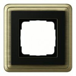 Рамка одинарная Gira Classix, бронза-черный 0211622