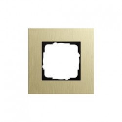 Рамка одинарная Gira Esprit алюминий-светлое золото 0211217