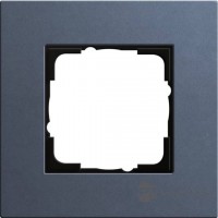 Рамка одноместная Gira Linoleum-Multiplex, синий 0211227