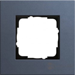Рамка одноместная Gira Linoleum-Multiplex, синий 0211227
