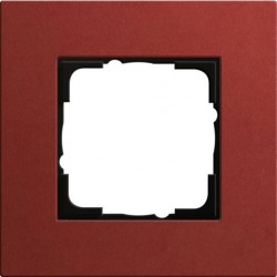 Рамка одноместная Gira Linoleum-Multiplex, красный 0211229