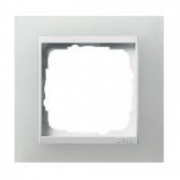 Рамка одинарная Gira Event Opaque матово-белый/глянц.белый 0211334
