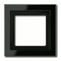 Рамка одинарная Jung LS-design, черный глянцевый LSD981SW