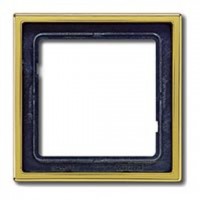 Рамка одинарная Jung LS 990, золото GO2981