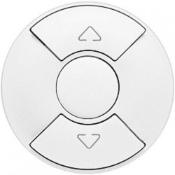 Кнопочный выключатель Celiane для рольставней, штор, жалюзи (белый) 68151 - 67602 - 80251