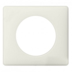 Рамка одноместная Legrand Celiane, белая перкаль 66701