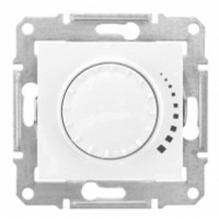 Поворотный светорегулятор (диммер), 1000 Вт/ВА Schneider Sedna, белый SDN2200921