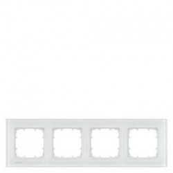 Delta Miro Рамка 4-я (стекло - белое) 5TG12041