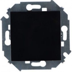 Одноклавишный перекрестный выключатель (с 3-х мест), 16А, 250В, винтовой зажим (чёрный) 1591251-032
