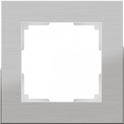 Рамка одинарная Werkel Aluminium,  алюминий a033739