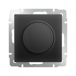 Светорегулятор поворотный до 600 Вт, Werkel черный матовый a029853