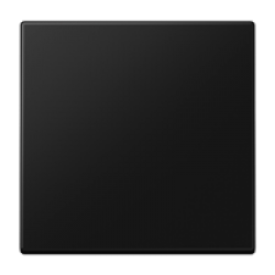 Выключатель 1-клавишный, матовый черный  501U LS990SWM