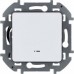 673660 - Переключатель одноклавишный с подсветкой/индикацией - INSPIRIA - 10 AX - 250 В~ - белый