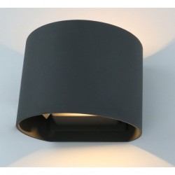 Уличный настенный светодиодный светильник Arte Lamp Rullo A1415AL-1GY