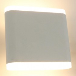 Уличный настенный светодиодный светильник Arte Lamp A8153AL-2WH