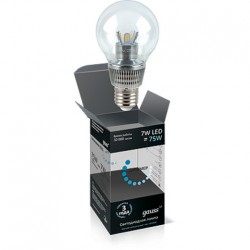 Лампа Gauss LED шар для хрустальных люстр 7W E27 4100K DIMM HA105202207-D