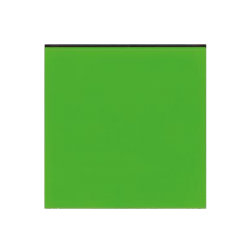 Выключатель 1-клавишный, цвет Зеленый/Дымчатый черный, Levit, ABB