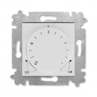 Терморегулятор для теплого пола, цвет Серый/Белый, Levit, ABB