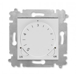 Терморегулятор для теплого пола, цвет Серый/Белый, Levit, ABB