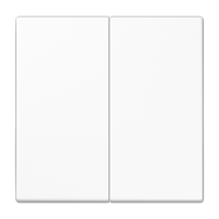 Выключатель 2-клавишный , цвет Белый, LS990, Jung