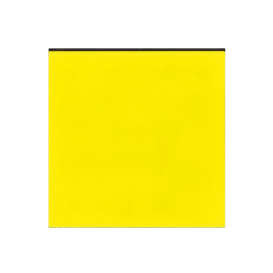 Выключатель 1-клавишный, цвет Желтый/Дымчатый черный, Levit, ABB