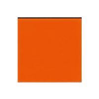 Выключатель 1-клавишный, цвет Оранжевый/Дымчатый черный, Levit, ABB